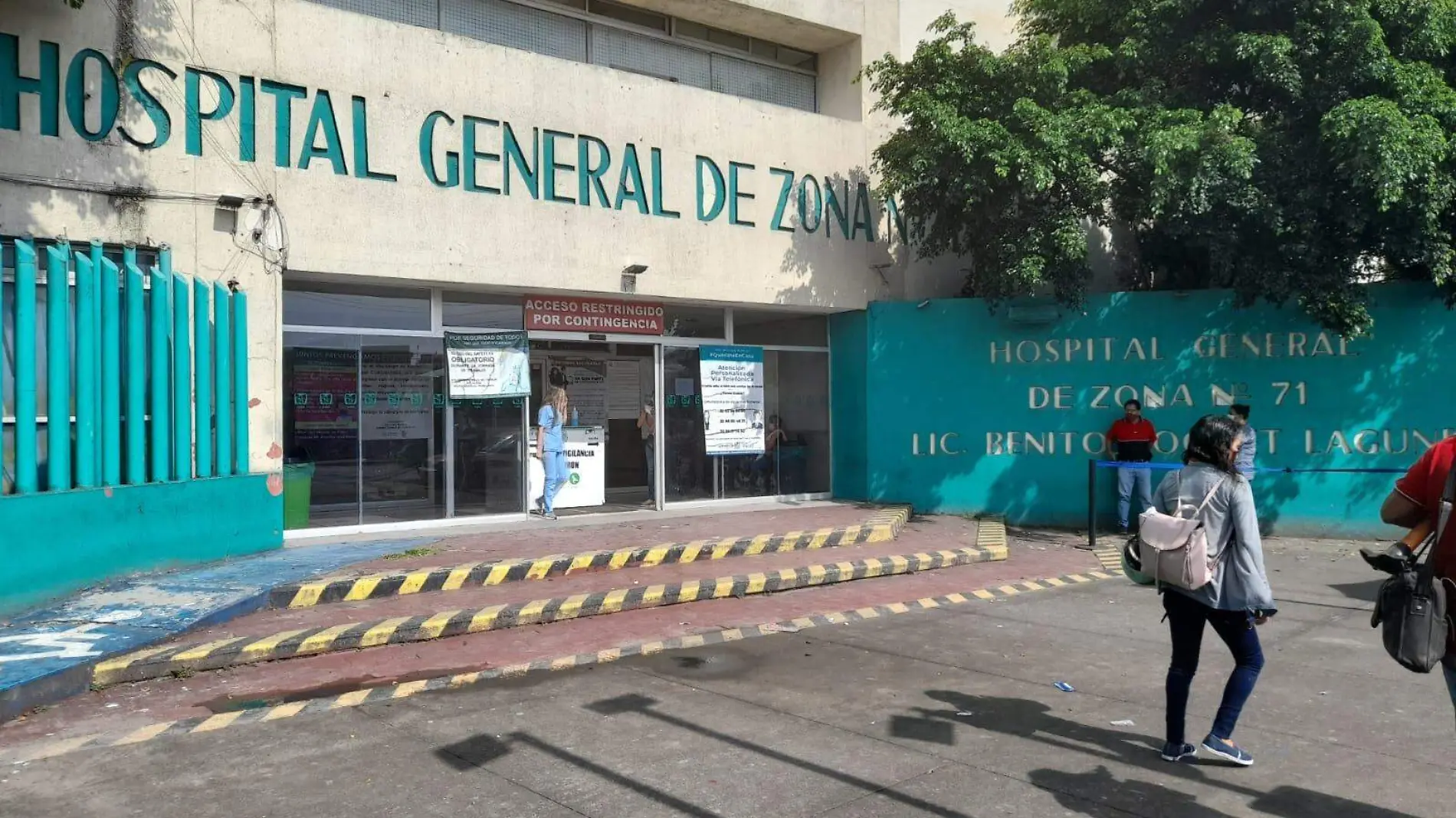 Reconvierten Hospital General de zona no.71 del IMSS para atención Covid-19 en Veracruz